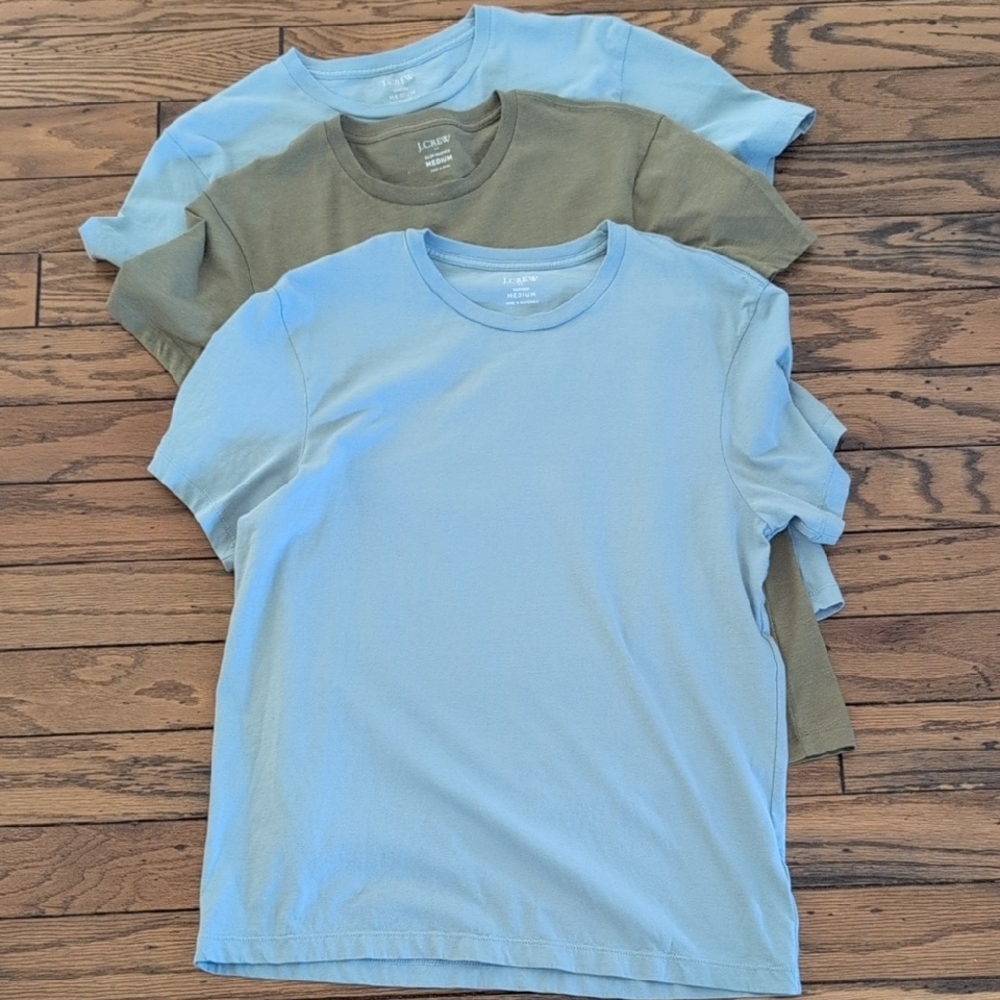 J Crew Men's Washed Tees